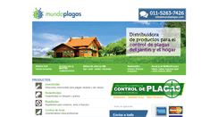 Desktop Screenshot of mundoplagas.com